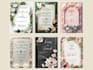 elegant wedding invitation design