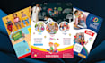 create a professional kids flyer
