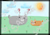 draw you an angry, fat cat illustration