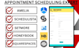 setup booking appointment squarespace amelia schedulista setmore honeybook VA