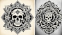 create old school or traditional tattoo design