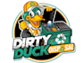 design wonderful dirty duck logo with free source file