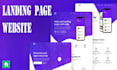 landing page website design using HTML CSS