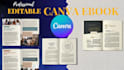 do workbook journal design, ebook formatting for amazon kdp in canva, affinity
