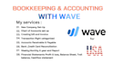 do bookkeeping and accounting by using wave software