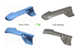 do reverse engineering, cad model from 3d scan, stl, obj, mesh model