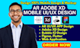 craft ar mobile UI UX app design figma adobe xd design website dashboard design