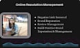 do online reputation management, reverse SEO, push down negative link