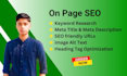 advance shopify onpage technical seo for your store