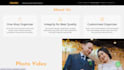 create a fullstack website with clean and responsive design