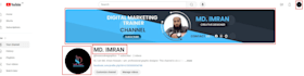 create and setup youtube channel with logo and banner