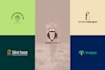do modern minimalist brand logo design