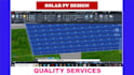 design solar pv and electrical plans on autocad