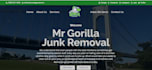 desing junk removal website