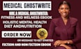 ghostwrite medical health ebook, online course creation, self help book writer