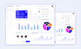 do professional dashboard UI UX, CRM, and saas design in figma