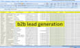 provide b2b lead generation, business leads, linkedin leads,