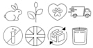 design modern and custom icons for websites, apps, and brand