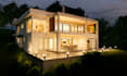 render photorealistic architectural 3d house exteriors