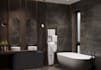 bathroom interior design and realistic 3d rendering