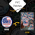 design custom embroidered patches, 3d puff and chenille for clothing brand