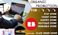 do redbubble store promotion, teespring and digistore marketing to boost sales