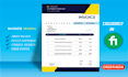 provide professional letterhead, price list, rate list, or invoice design