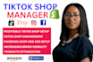 setup tik tok shop, tiktok shop dropshipping, facebook shop, tiktok ads manager