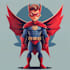 design a superhero character concept art