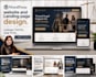 design family lawyer website and law firm  landing page