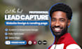 design landing page, lead capture page, one page website systeme io