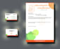 create custom business letter pads design