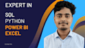 do data cleaning, processing, merge, formating using ms excel or python