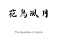 write in japanese kanji calligraphy