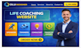 design life coaching website, speakers, trainers, consultant, financial website