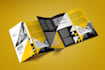 brochures, booklets, event programs and business flyers
