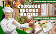 write kids cookbook recipe book food cooking videos cookbook design book cover
