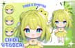 design a custom chibi vtuber live2d model for streaming
