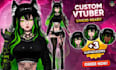 do vrc avatar commission vrchat avatar furry model vr nsfw model 3d furry model