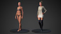 make realistic sfm 3d characters,stylized model,daz,pbr,4k,8k,ps1,ps2,sculpt 3d