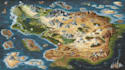 create high quality bespoke fantasy maps illustration
