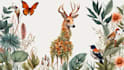 make botanical animals art for you