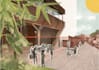 do creative architectural digital collage renderings