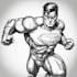 draw superhero action comic