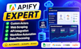 build custom apify automation, actors and API integration