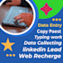 do perfect data entry, linked in  mareking ,copy paste