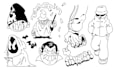 draw simple and cool illustration and graphics