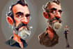 draw amazing caricature graduation