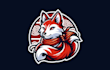 make different kitsune japanese mascot logo design within 1 day