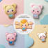 design exclusive logo with cute anime mascot, chibi